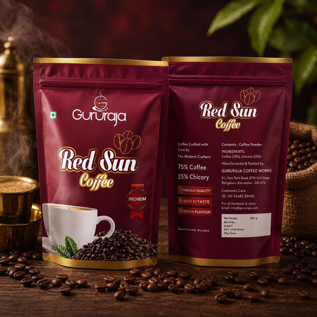 GURURAJA'S RED SUN PREMIUM
